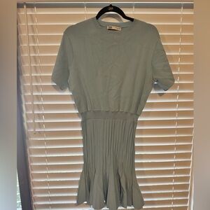 Zara Light Blue Mini Dress